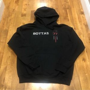 Formula 1 Valtteri Bottas 77 black hoodie sweatshirt
